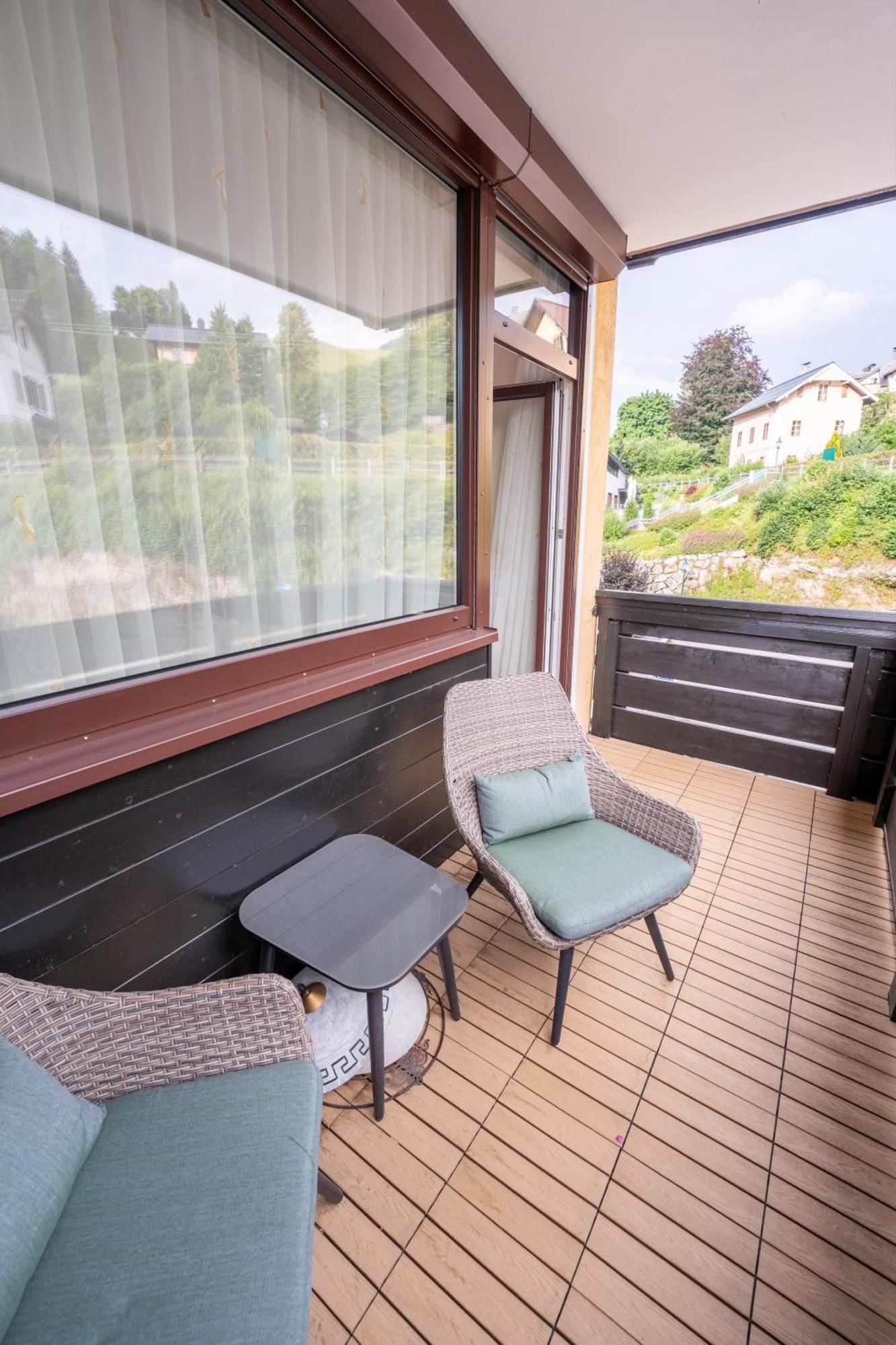 Ferienwohnung Wohnen Direkt Beim Meranplatz Bad Aussee Exterior foto
